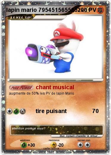 Pokemon lapin mario 795451565585