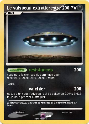 Pokemon Le vaisseau extratterestre