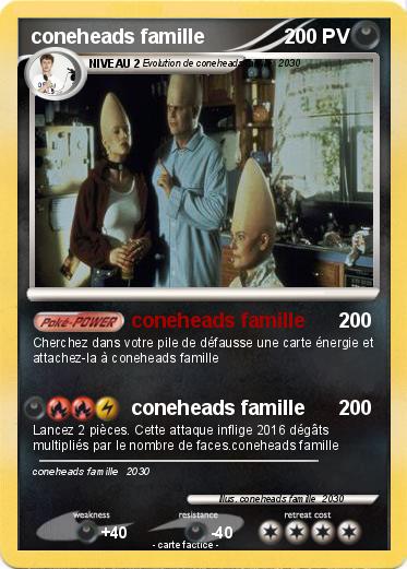 Pokemon coneheads famille