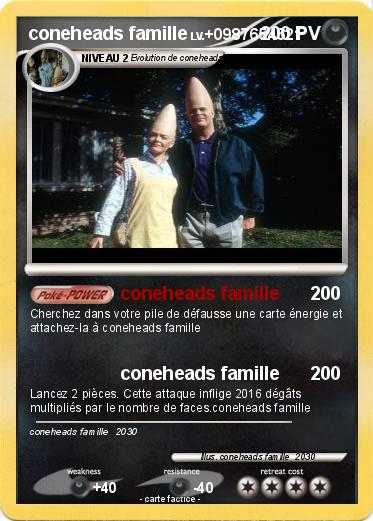 Pokemon coneheads famille