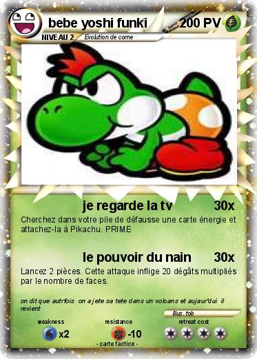Pokemon bebe yoshi funki