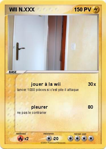 Pokemon  WII N.XXX
