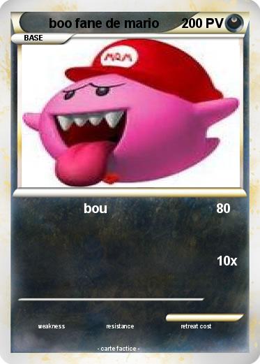 Pokemon boo fane de mario