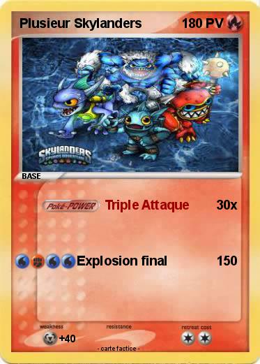 Pokemon Plusieur Skylanders