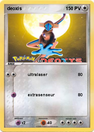 Pokemon deoxis