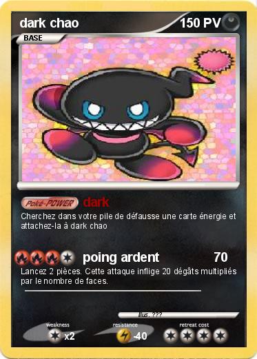 Pokemon dark chao