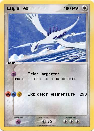 Pokemon Lugia   ex                           1