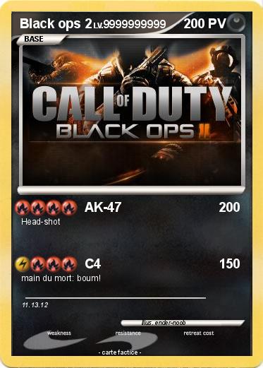 Pokemon Black ops 2