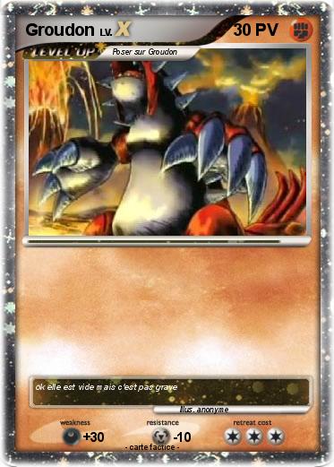 Pokemon Groudon