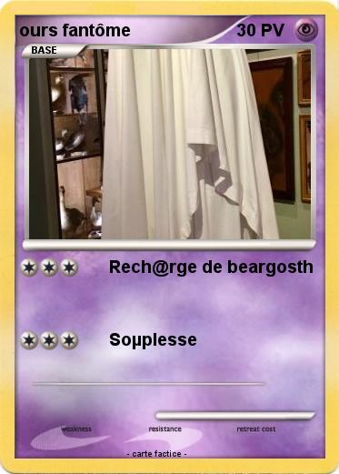 Pokemon ours fantôme