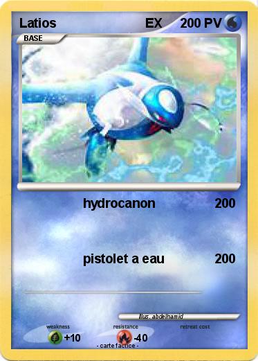 Pokemon Latios                         EX