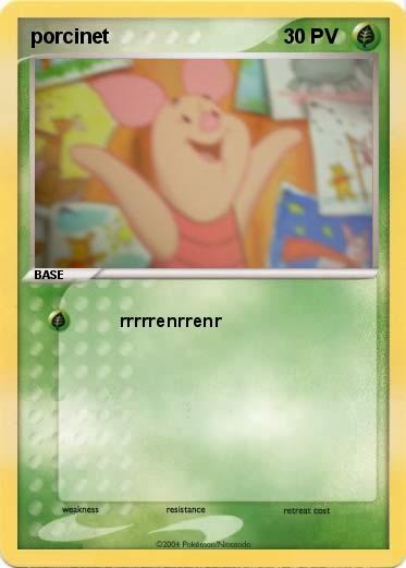 Pokemon porcinet                                             
