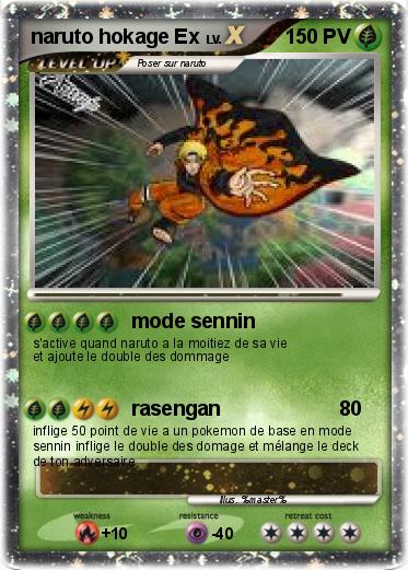 Pokemon naruto hokage Ex