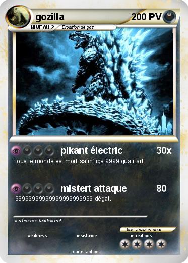 Pokemon gozilla