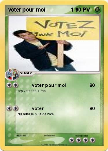 Pokemon voter pour moi                 1 1