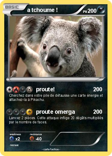 Pokemon a tchoume !