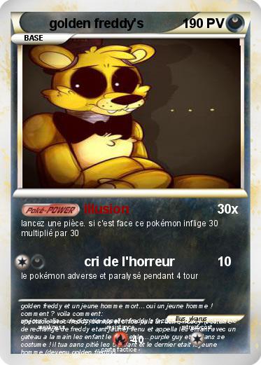 Pokemon golden freddy's