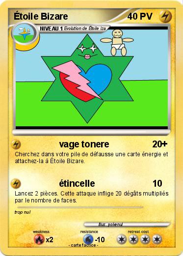 Pokemon Étoile Bizare
