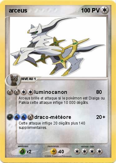 Pokemon arceus