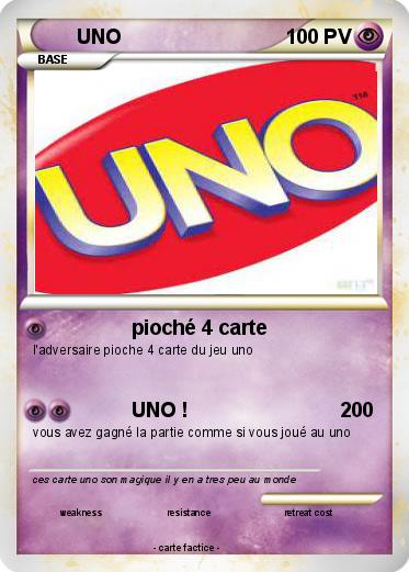 Pokemon UNO