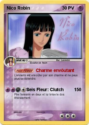 Pokemon Nico Robin