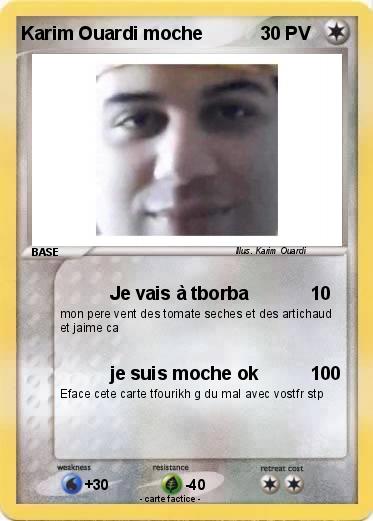 Pokemon Karim Ouardi moche