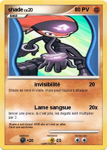 Pokemon shade