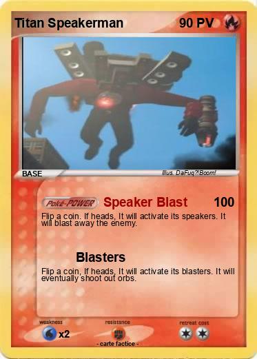 Pokemon Titan Speakerman