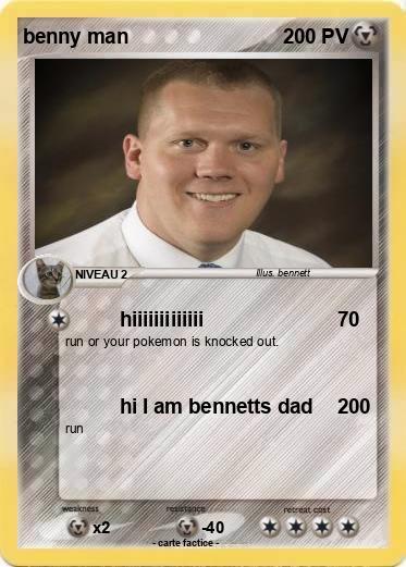 Pokemon benny man