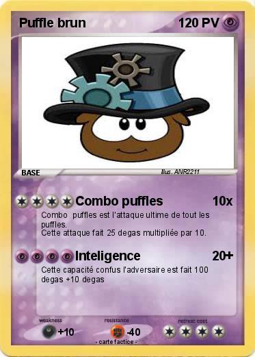 Pokemon Puffle brun