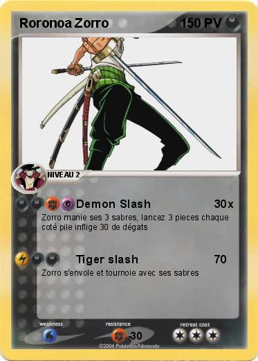 Pokemon Roronoa Zorro