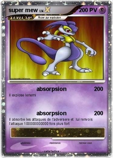 Pokemon super mew