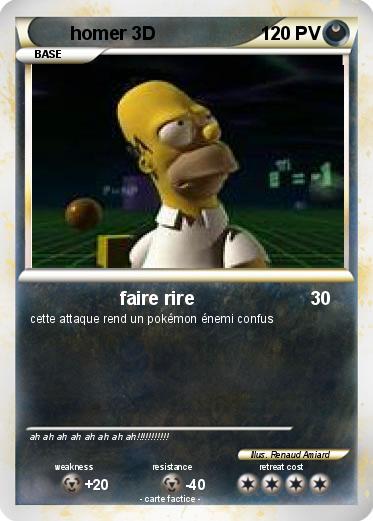 Pokemon homer 3D