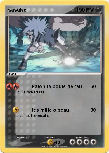 Pokemon sasuke 