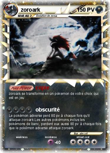 Pokemon zoroark
