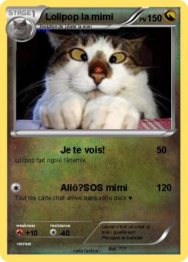 Pokemon Lolipop la mimi