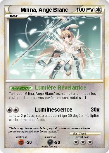Pokemon Milina, Ange Blanc