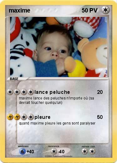 Pokemon maxime