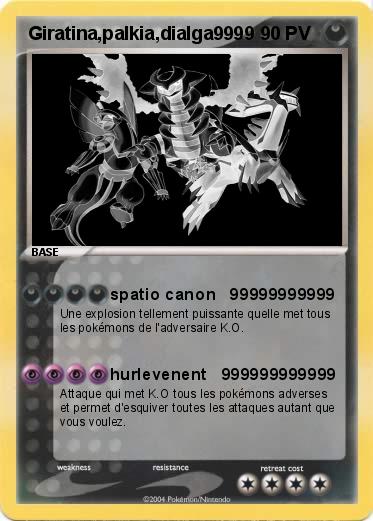 Pokemon Giratina,palkia,dialga9999                    