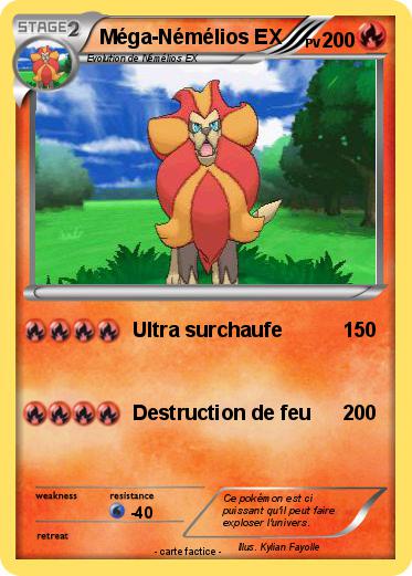 Pokemon Méga-Némélios EX