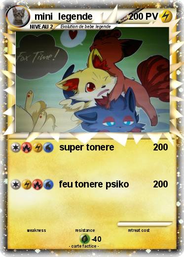 Pokemon mini  legende