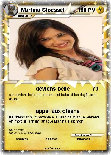 Pokemon Martina Stoessel
