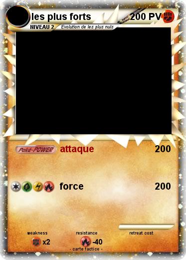 Pokemon les plus forts