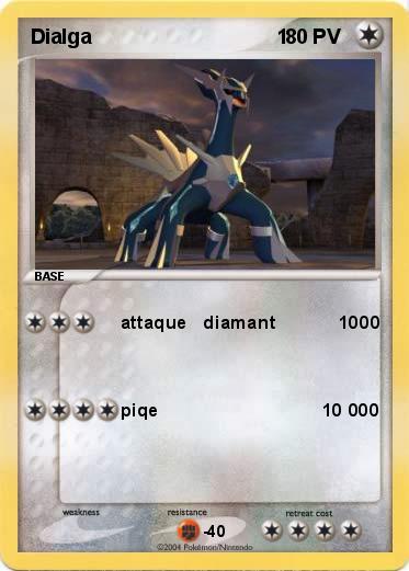 Pokemon Dialga                                 1                                   