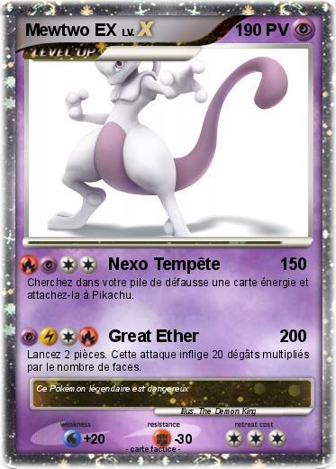 Pokemon Mewtwo EX
