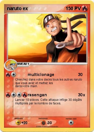 Pokemon naruto ex