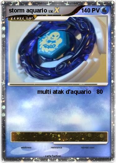 Pokemon storm aquario