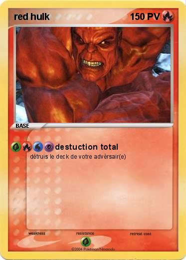 Pokemon red hulk