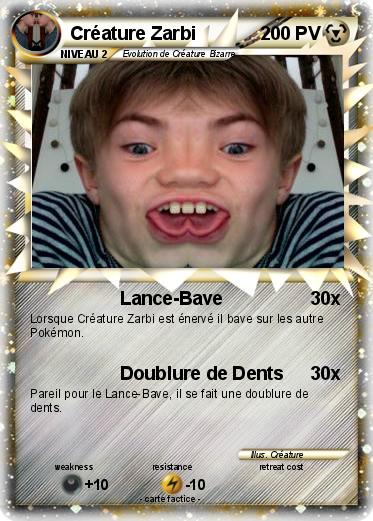Pokemon Créature Zarbi