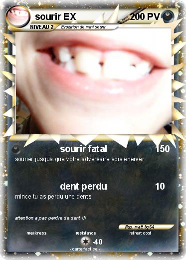 Pokemon sourir EX